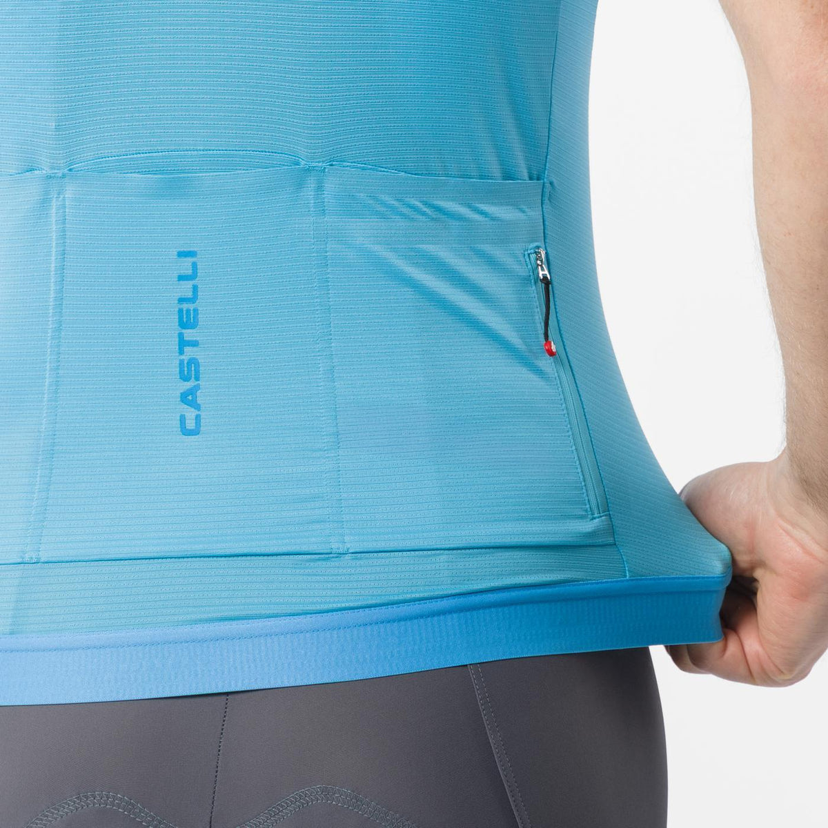 CASTELLI ESPRESSO 2 Short Sleeve Jersey Turquoise