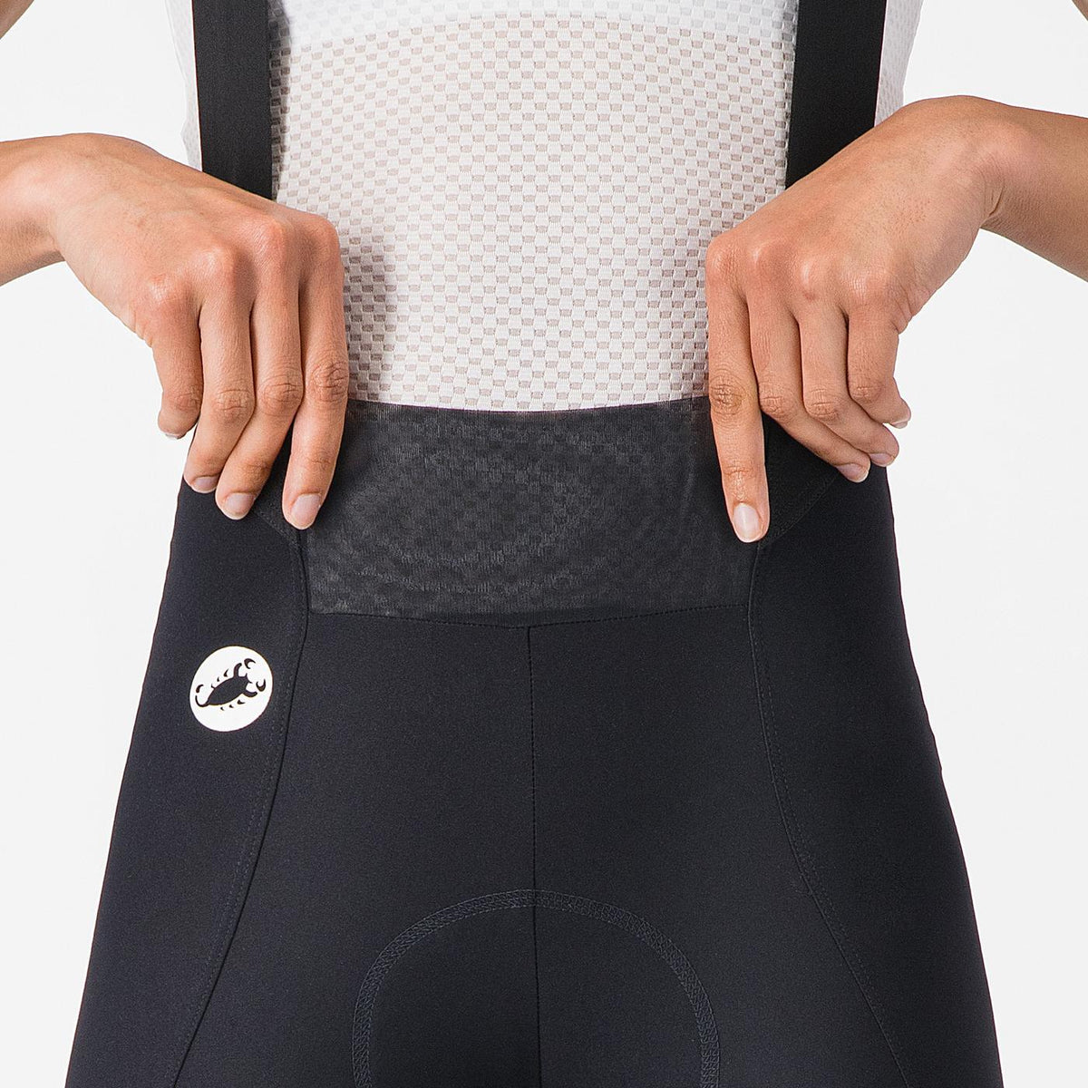 CASTELLI ESPRESSO 2 W DT Dame Korte Bib-shorts Sort