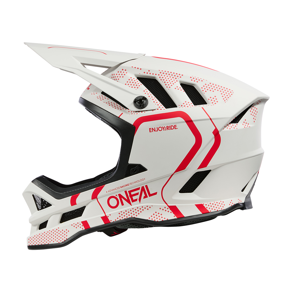 Helma na horské kolo O'NEAL BLADE POLYACRYLITE STRIKE bílá/červená