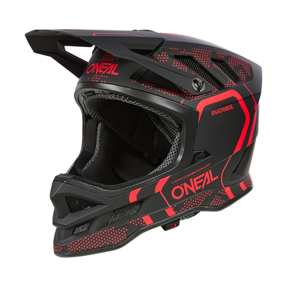 Cască MTB O'NEAL BLADE POLYACRYLITE STRIKE Negru/Roșu