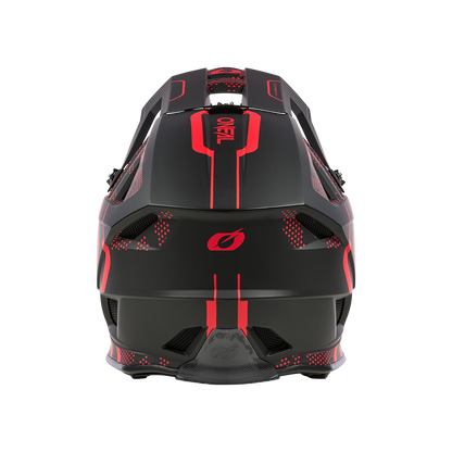 Cască MTB O'NEAL BLADE POLYACRYLITE STRIKE Negru/Roșu