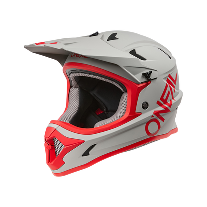 MTB ķivere O'NEAL SONUS SOLID Pelēka/Sarkana