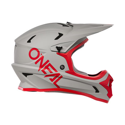 MTB ķivere O'NEAL SONUS SOLID Pelēka/Sarkana