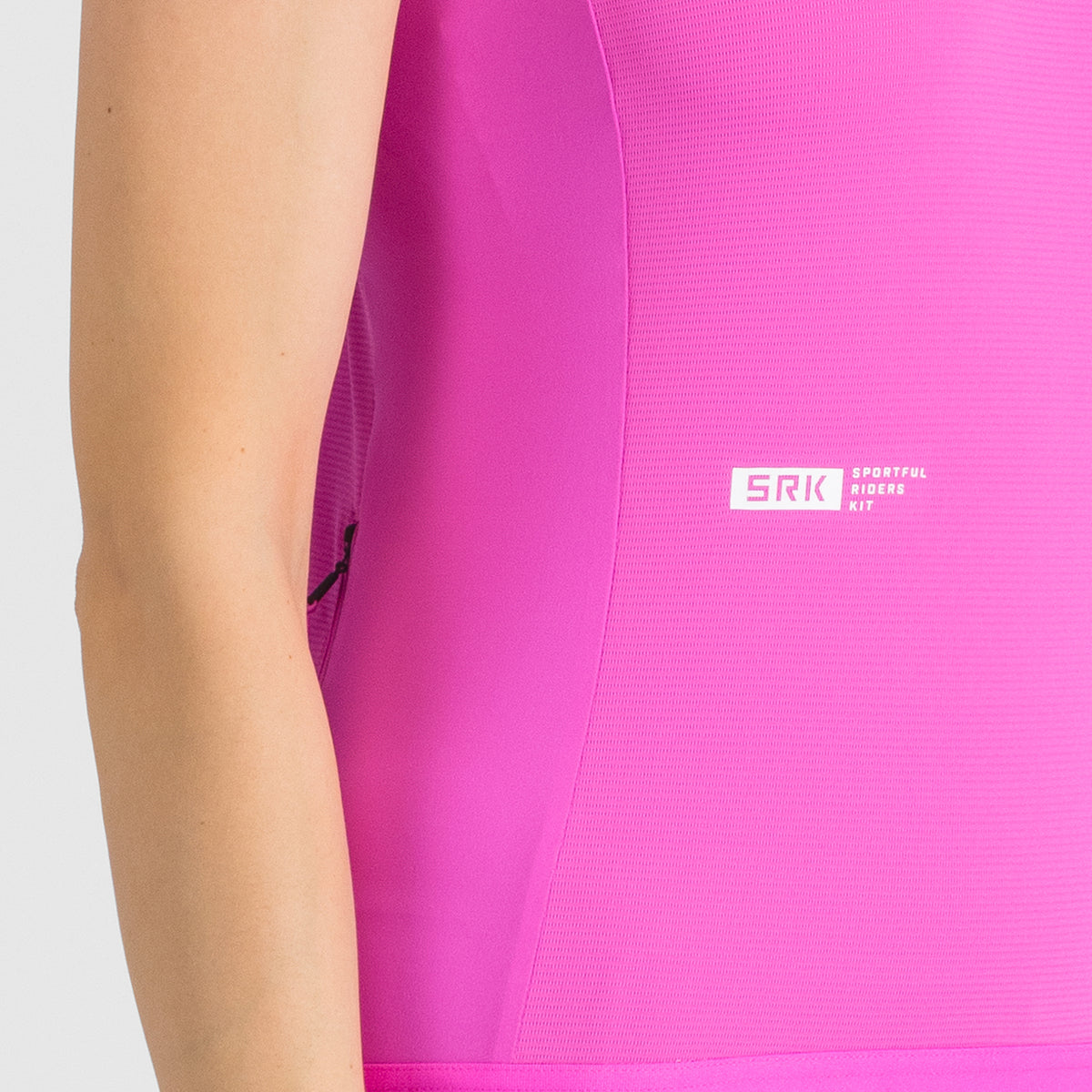 Cykeltrøje SPORTFUL SRK TOP Ærmeløs Dame Rosa