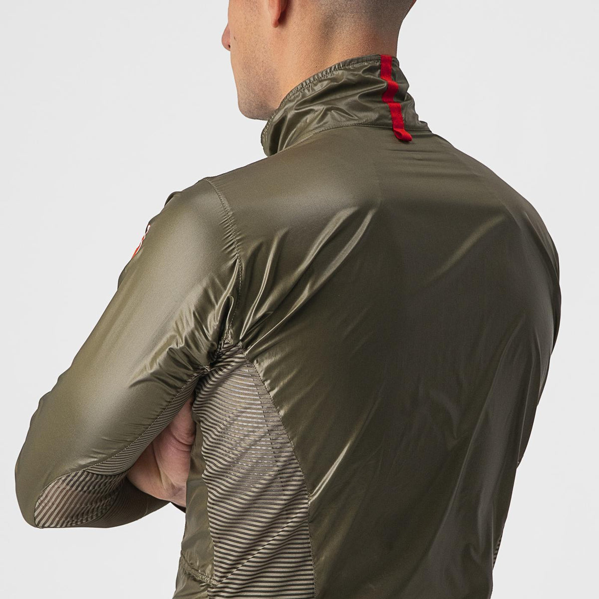 CASTELLI ARIA SHELL-jacka Brun