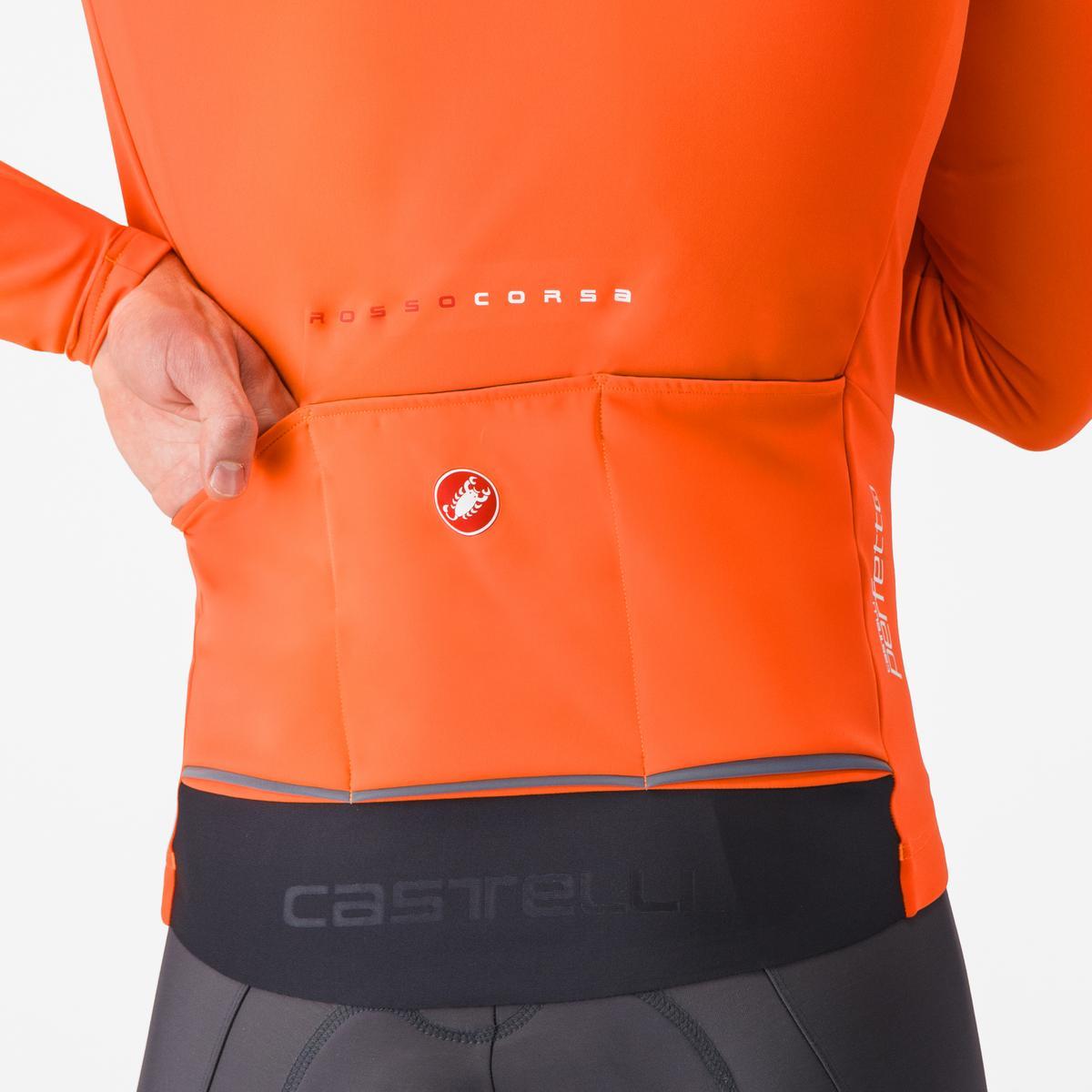 Jakke CASTELLI PERFETTO AIR Orange/Sort