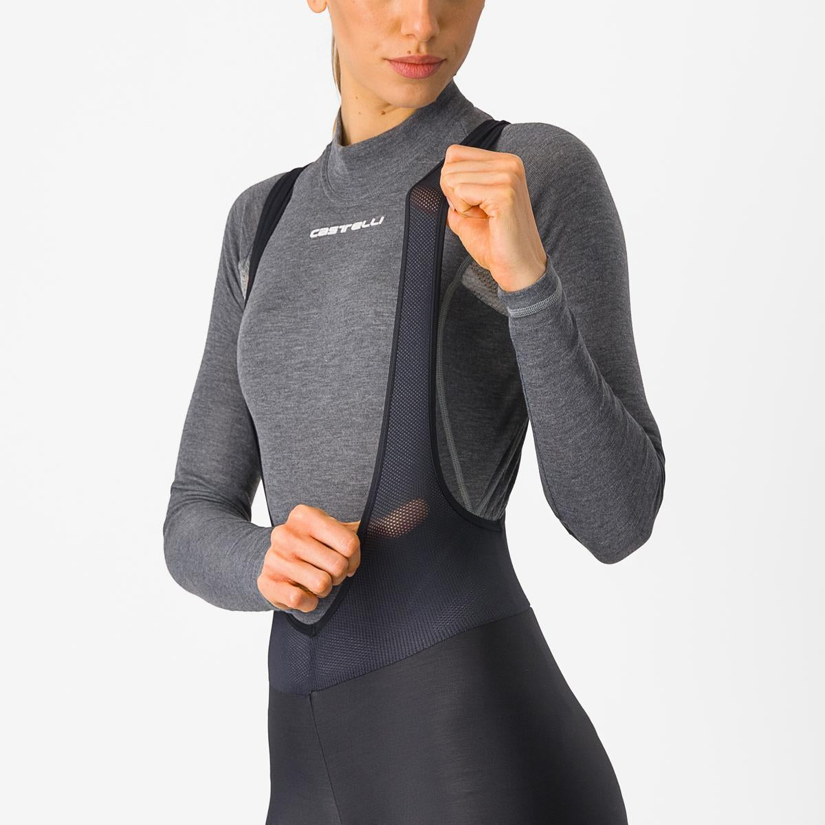 CASTELLI ENTRATA 3/4 Women's Bib Short Black