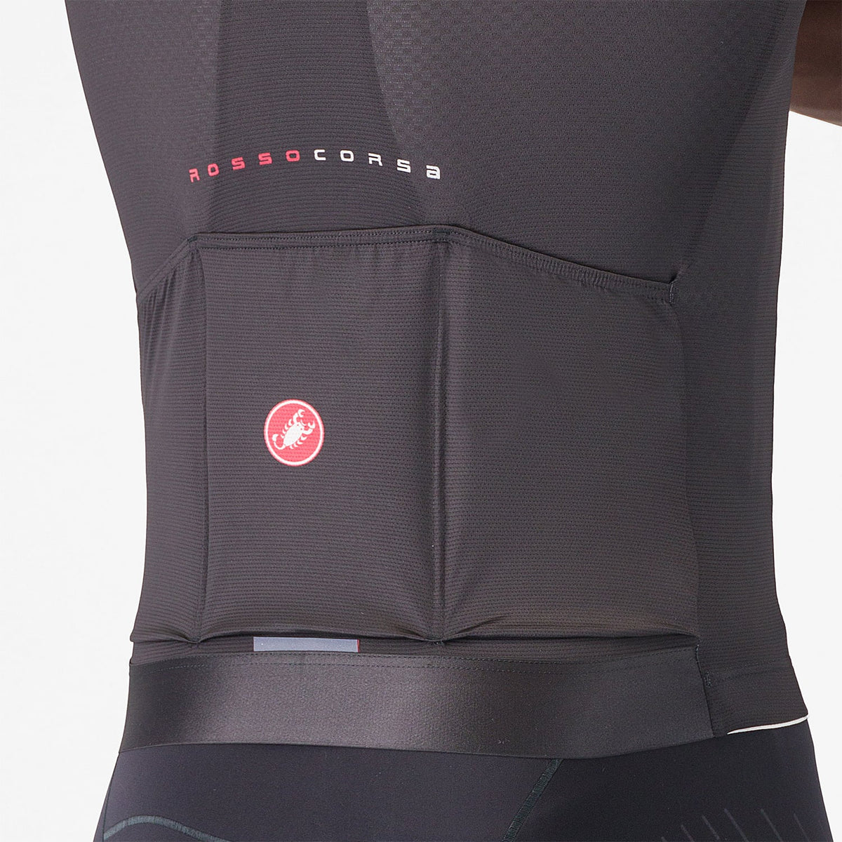 CASTELLI AERO RACE 8S Kortærmet Trøje Sort
