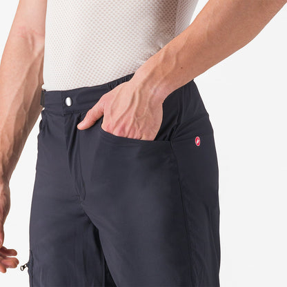 Shorts CASTELLI UNLIMITED ADVENTURE BAGGY Svart