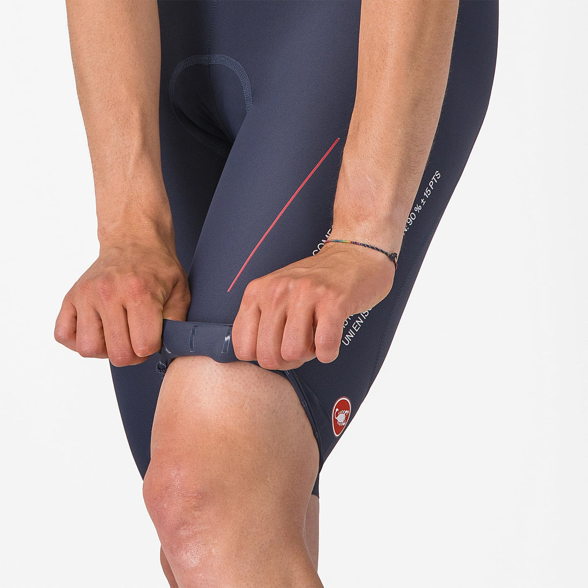 Cykelshorts med hängslen CASTELLI ESPRESSO R--A/D Blå