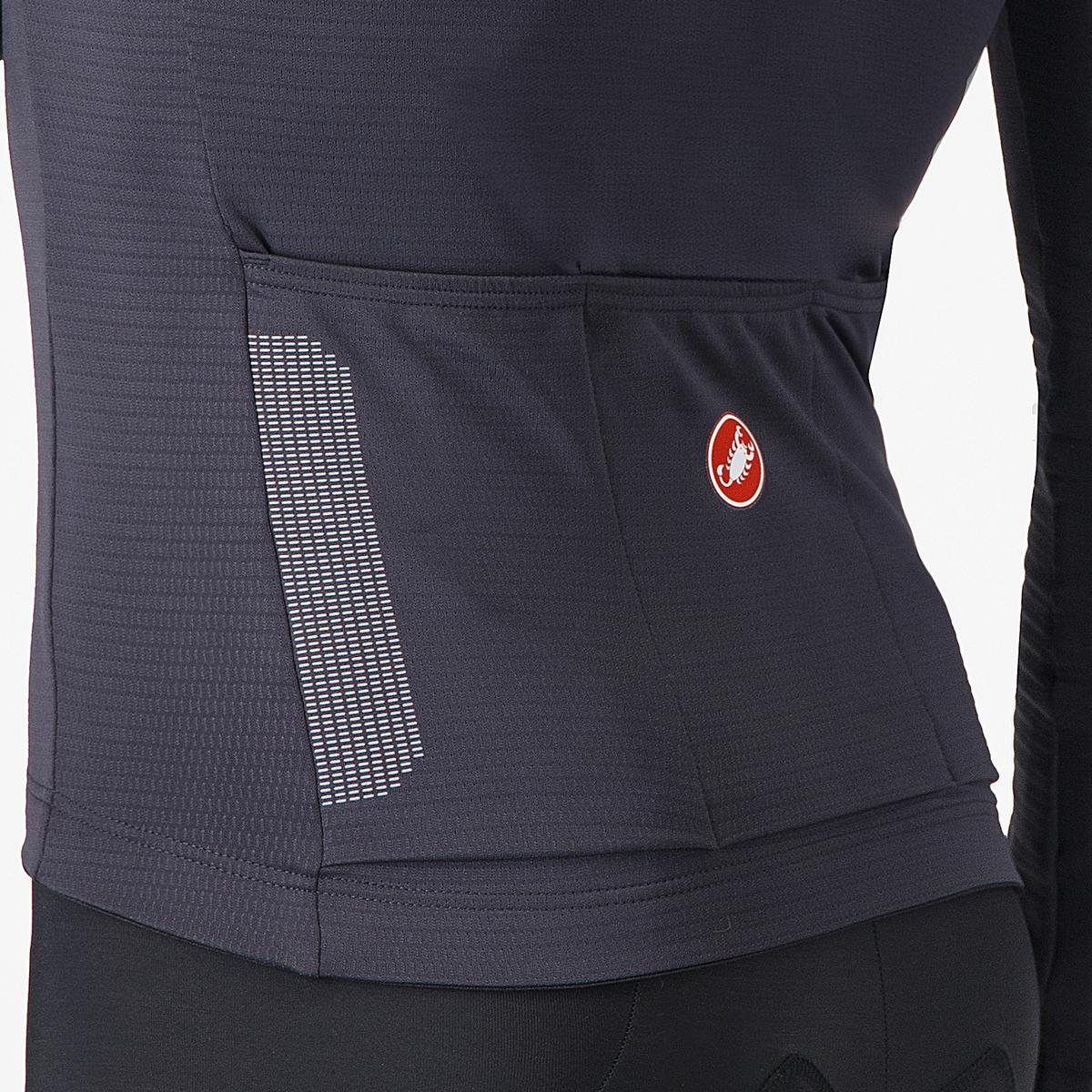 Tröja CASTELLI PURO 4 Långa Ärmar Dark Gray