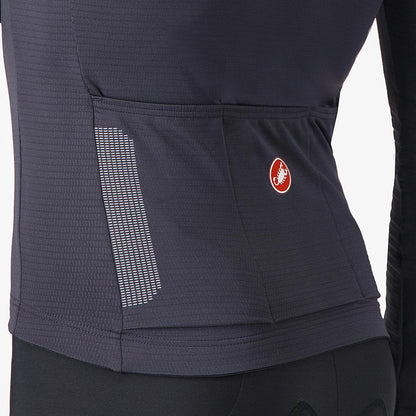 Tricou CASTELLI PURO 4 Mânecă Lungă Dark Gray