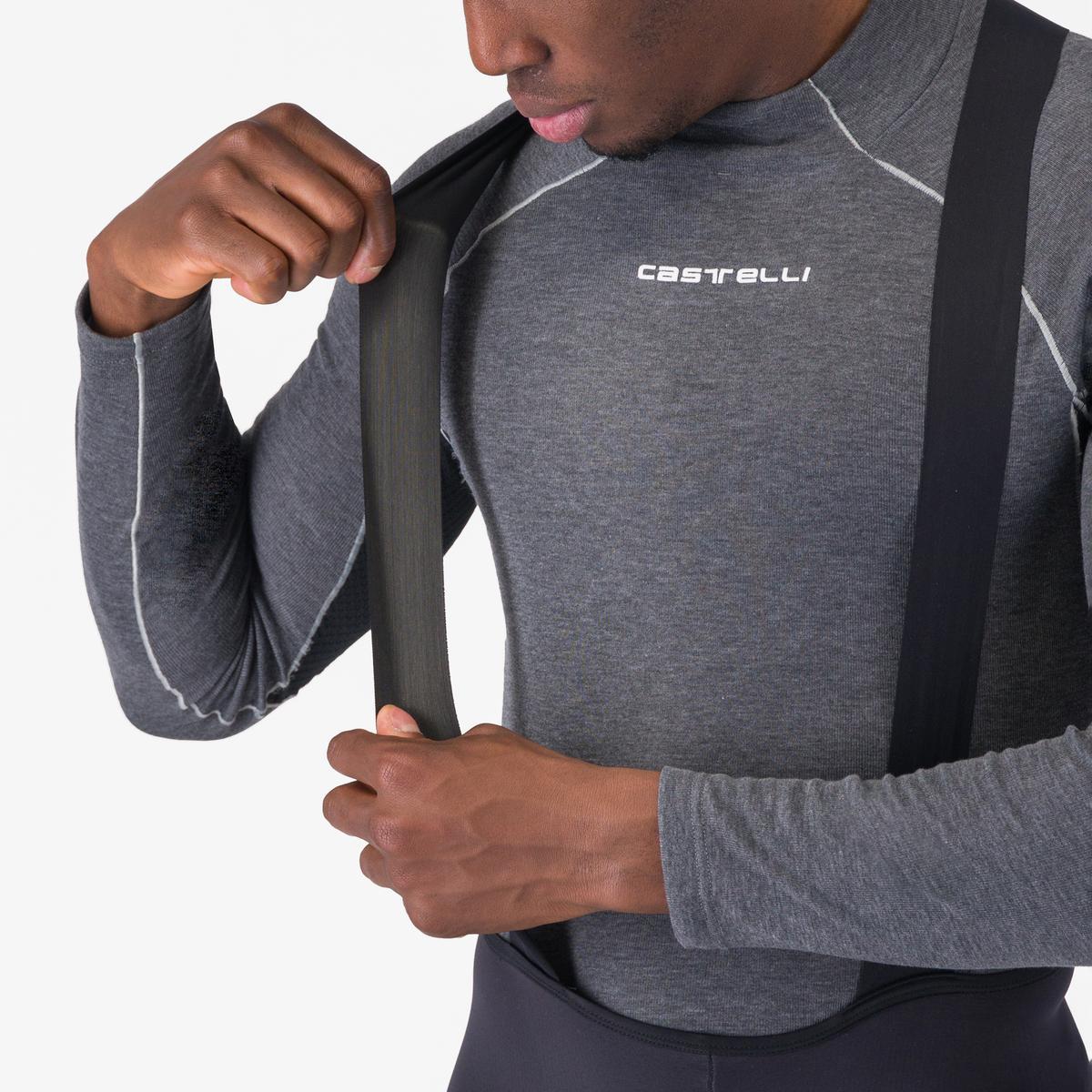 CASTELLI POLARE 4 lang seler-bukseholder sort