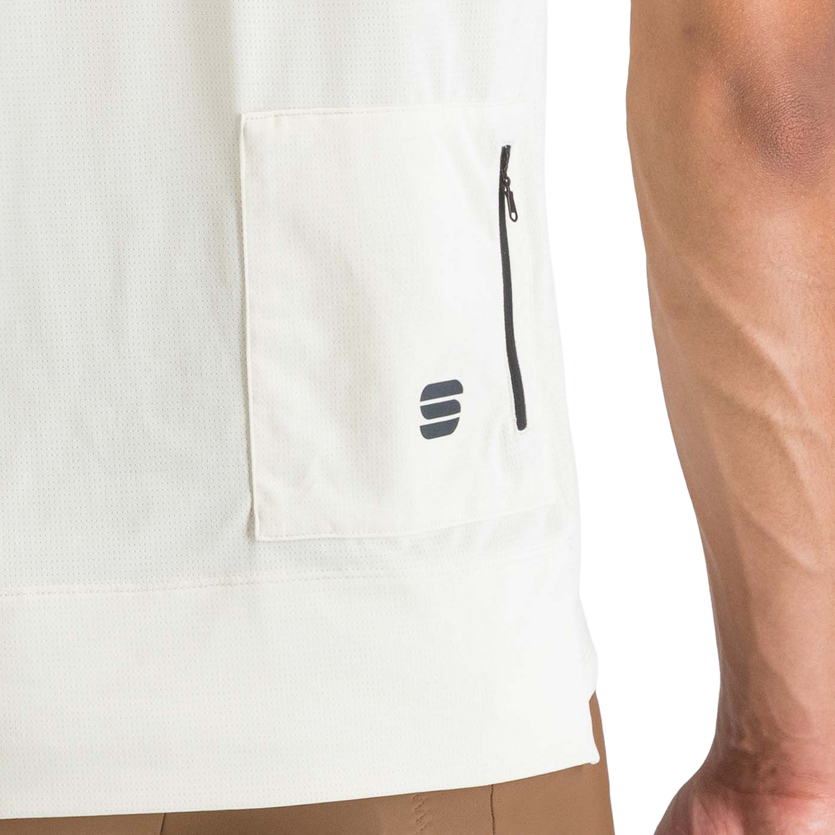 Trøje SPORTFUL SUPERGIARA TEE Korte Ærmer Creme