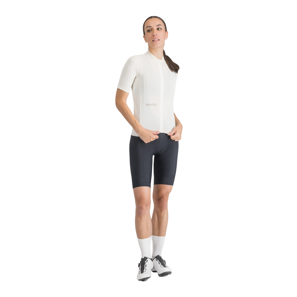 Μπλουζάκι SPORTFUL CLASSIC Κοντομάνικο Γυναικείο Κρεμ