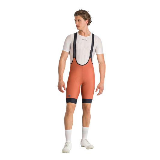 SPORTFUL GIARA 2 Miesten Lyhyet Henkselilliset Pyöräilyshortsit Oranssi