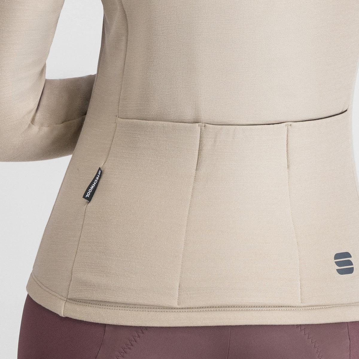 SPORTFUL SUPERGIARA WOOL Women's Long-Sleeved Jersey Beige