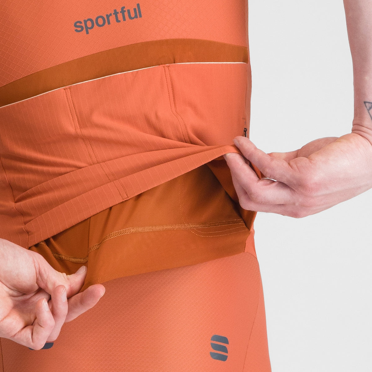Φανέλα SPORTFUL HYPEREPIC Κοντά Μανίκια Πορτοκαλί