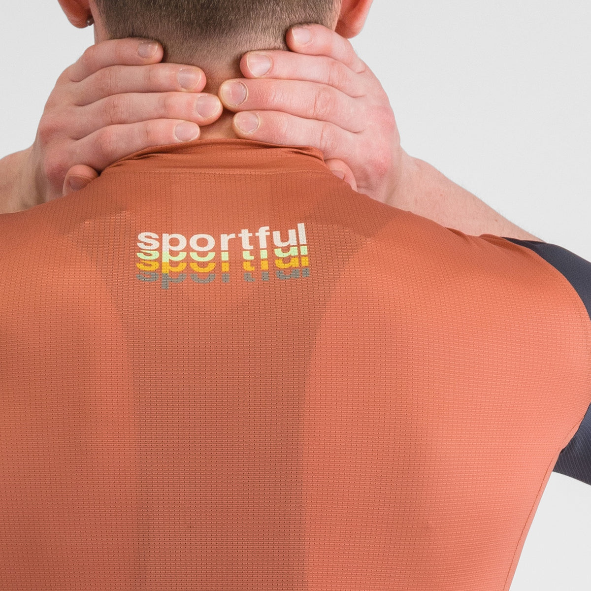 Cykeltröja SPORTFUL SUPERGIARA 2 LOGO Kortärmad Orange