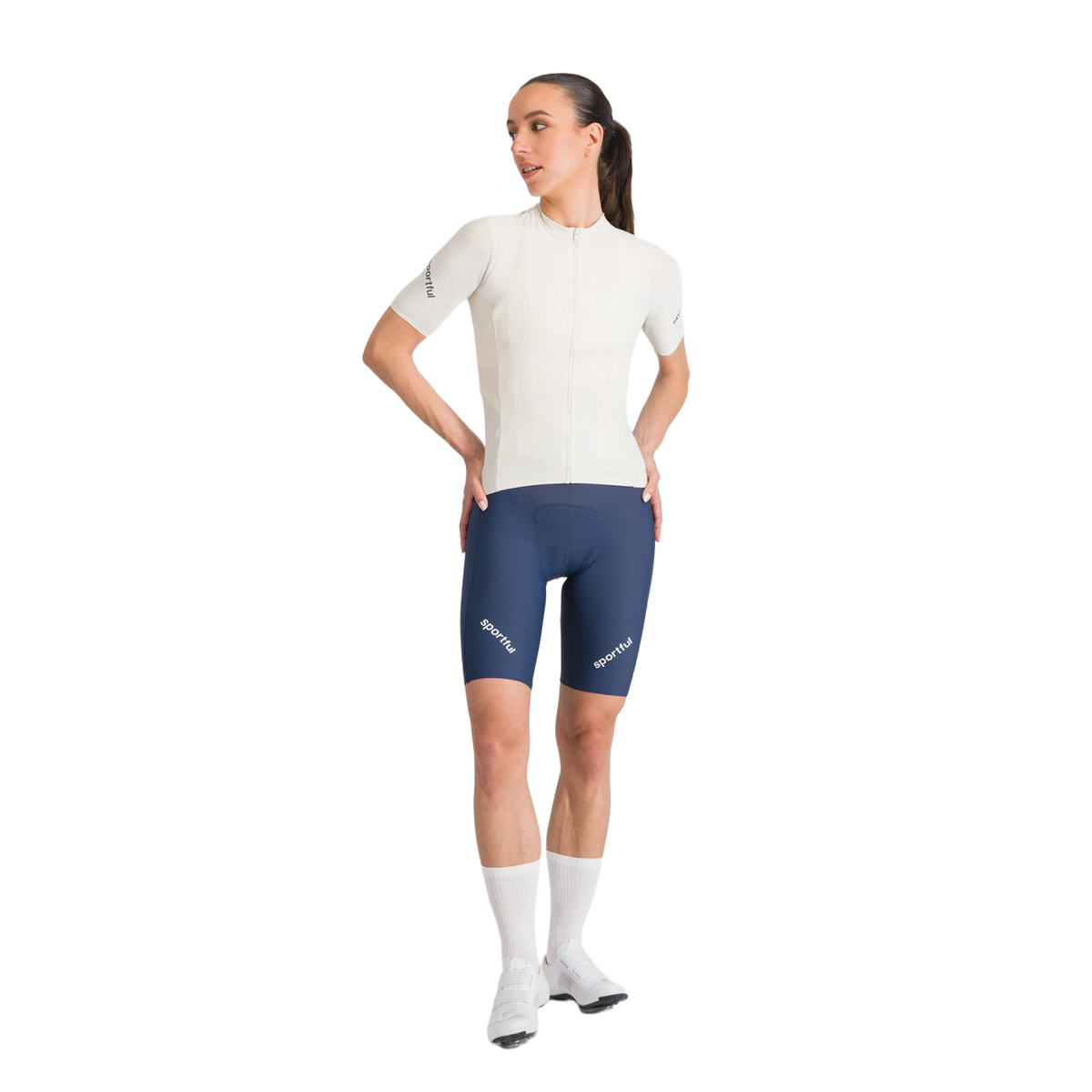 Jersey SPORTFUL HYPEREPIC Korte Mouwen Dames Crème