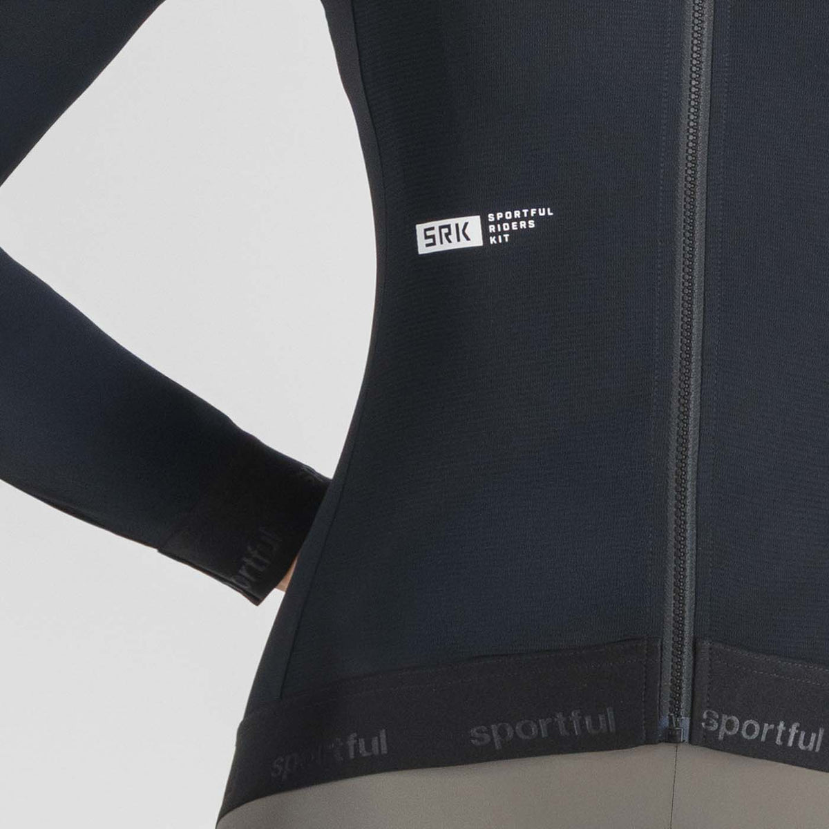 Trøje SPORTFUL SRK Lange Ærmer Dame Sort