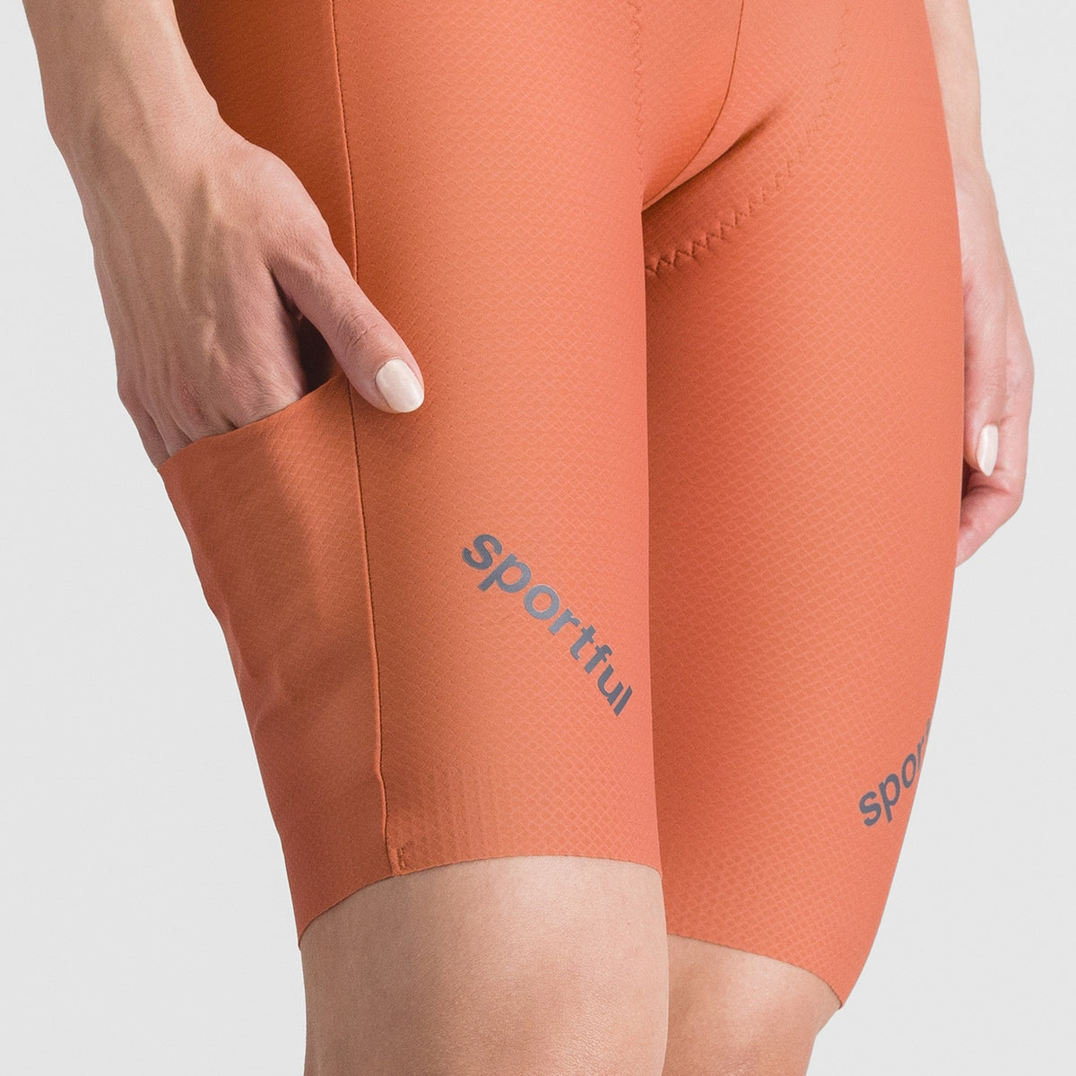 Women's SPORTFUL HYPEREPIC Short Bib Short Orange