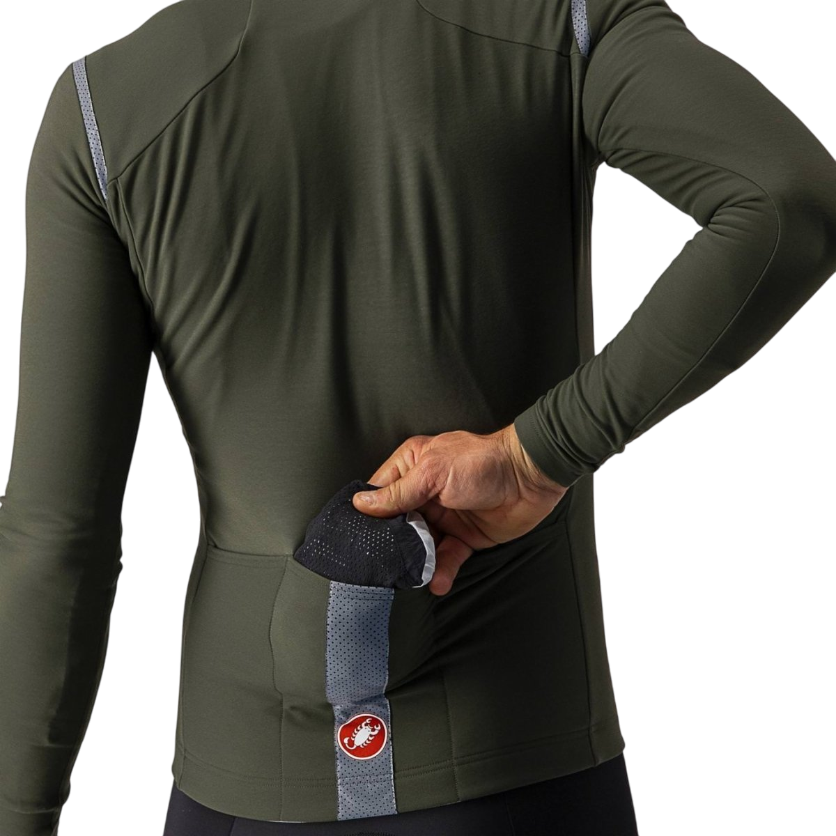 Jakke CASTELLI EMERGENCY 2 RAIN Sort
