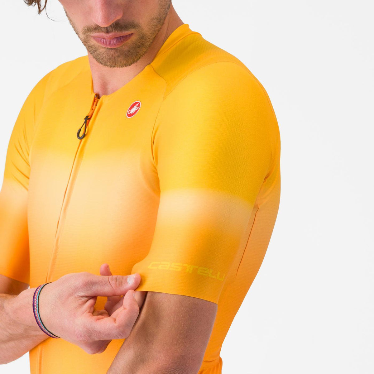 Tröja CASTELLI UPF Kortärm Orange
