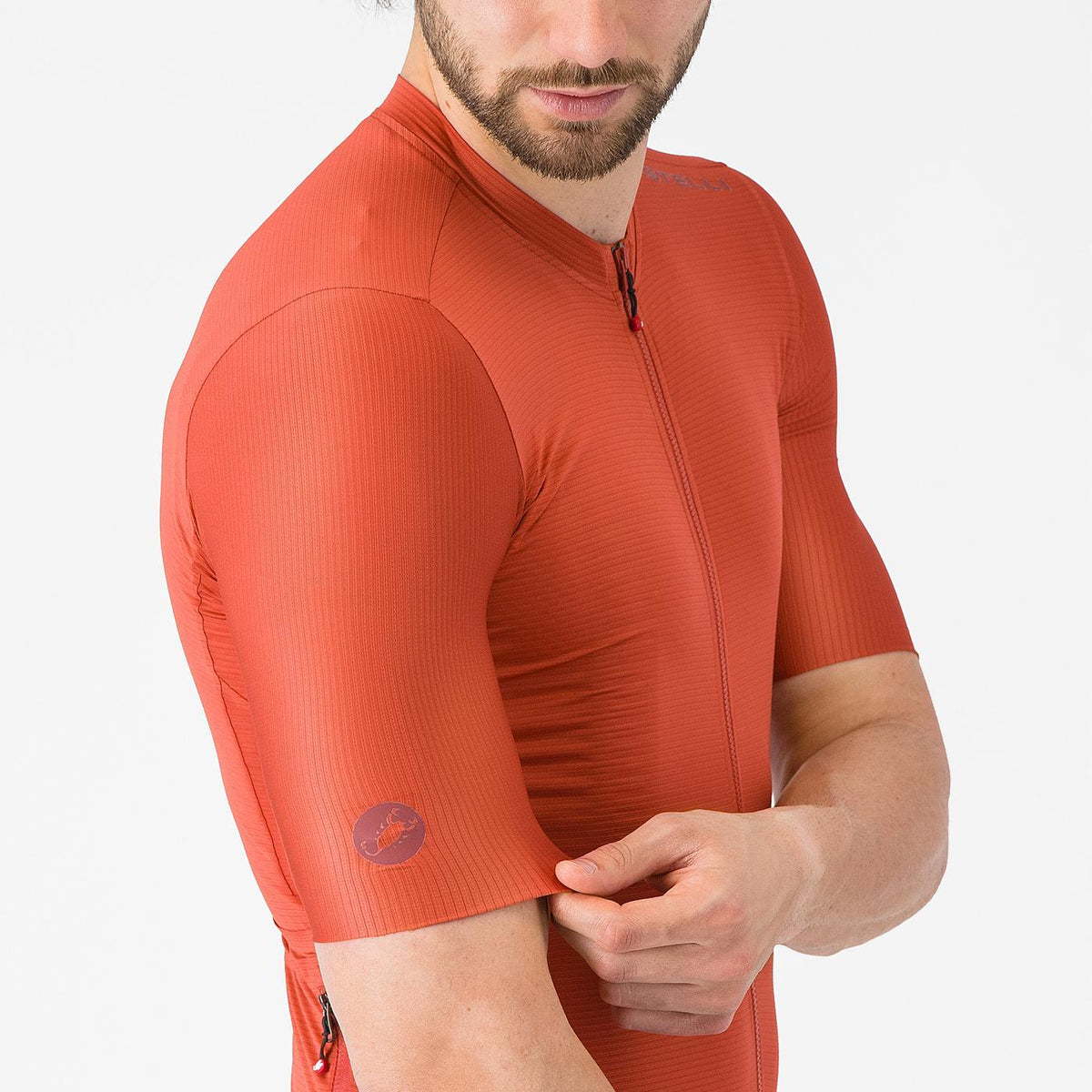 CASTELLI ESPRESSO 2 Short Sleeve Jersey Paprika