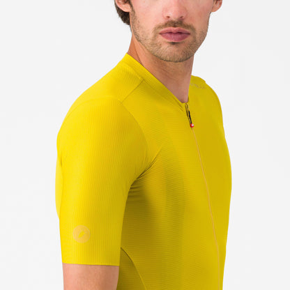 CASTELLI ESPRESSO 2 lühikeste varrukatega särk kollane