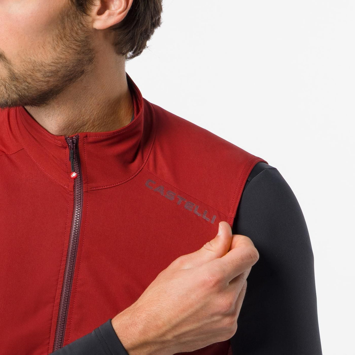 CASTELLI ESPRESSO 2 Sleeveless Jacket Bordeaux