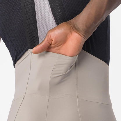 CASTELLI ESPRESSO Transition Bib Tights Beige