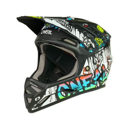 O'NEAL BACKFLIP RANCID MTB Helmet Black/White