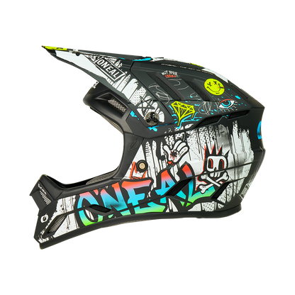 O'NEAL BACKFLIP RANCID MTB Helmet Black/White
