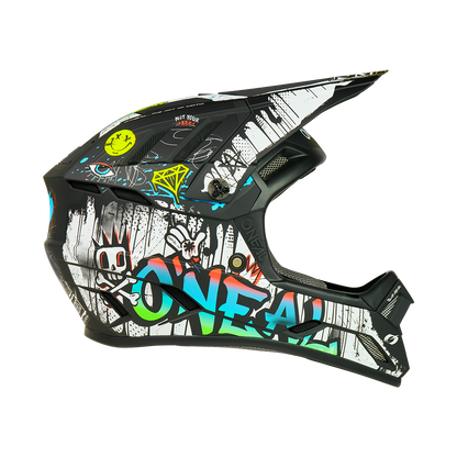 O'NEAL BACKFLIP RANCID MTB Helmet Black/White