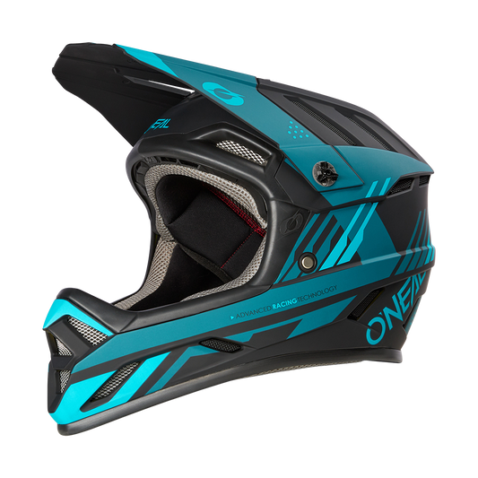 Kask MTB O'NEAL BACKFLIP STRIKE Czarny/Niebieski