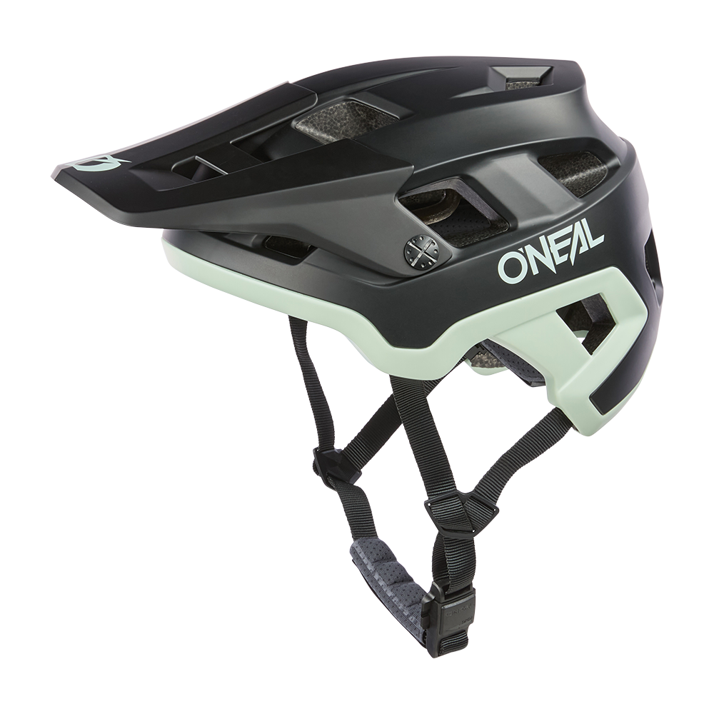 Κράνος MTB O'NEAL DEFENDER SOLID Μαύρο/Πράσινο