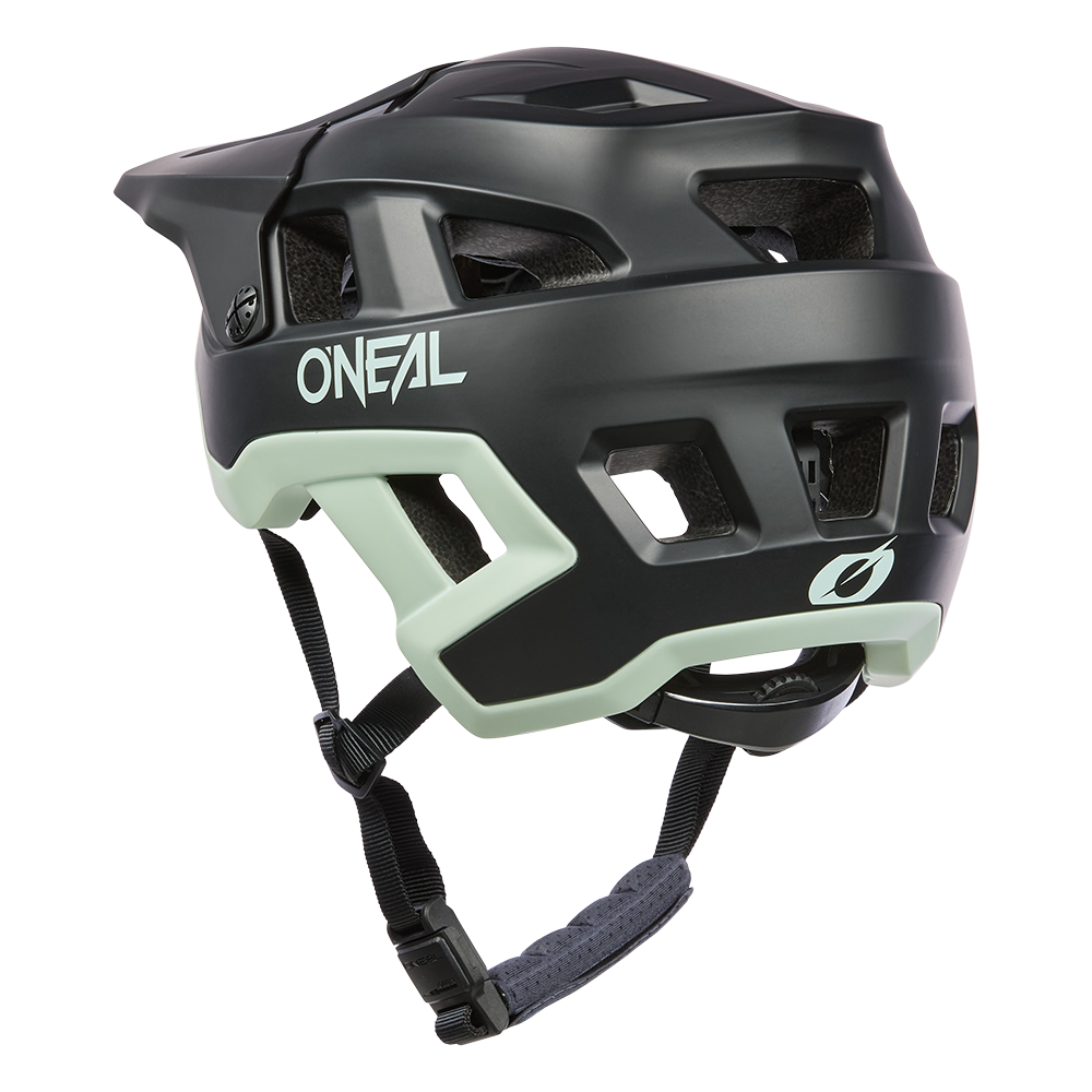 Κράνος MTB O'NEAL DEFENDER SOLID Μαύρο/Πράσινο
