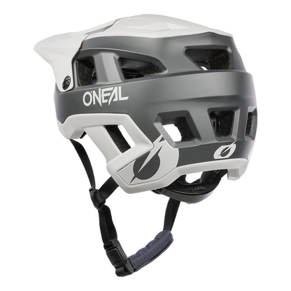 MTB šalmas O'NEAL DEFENDER SOLID pilkas / baltas