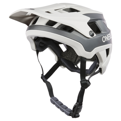 MTB šalmas O'NEAL DEFENDER SOLID pilkas / baltas