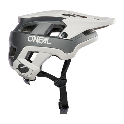 MTB šalmas O'NEAL DEFENDER SOLID pilkas / baltas