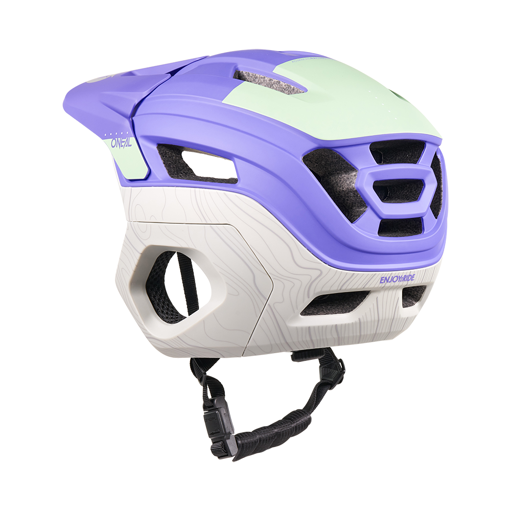 Kask MTB O'NEAL TRAPPER EVO TOPO Fioletowy