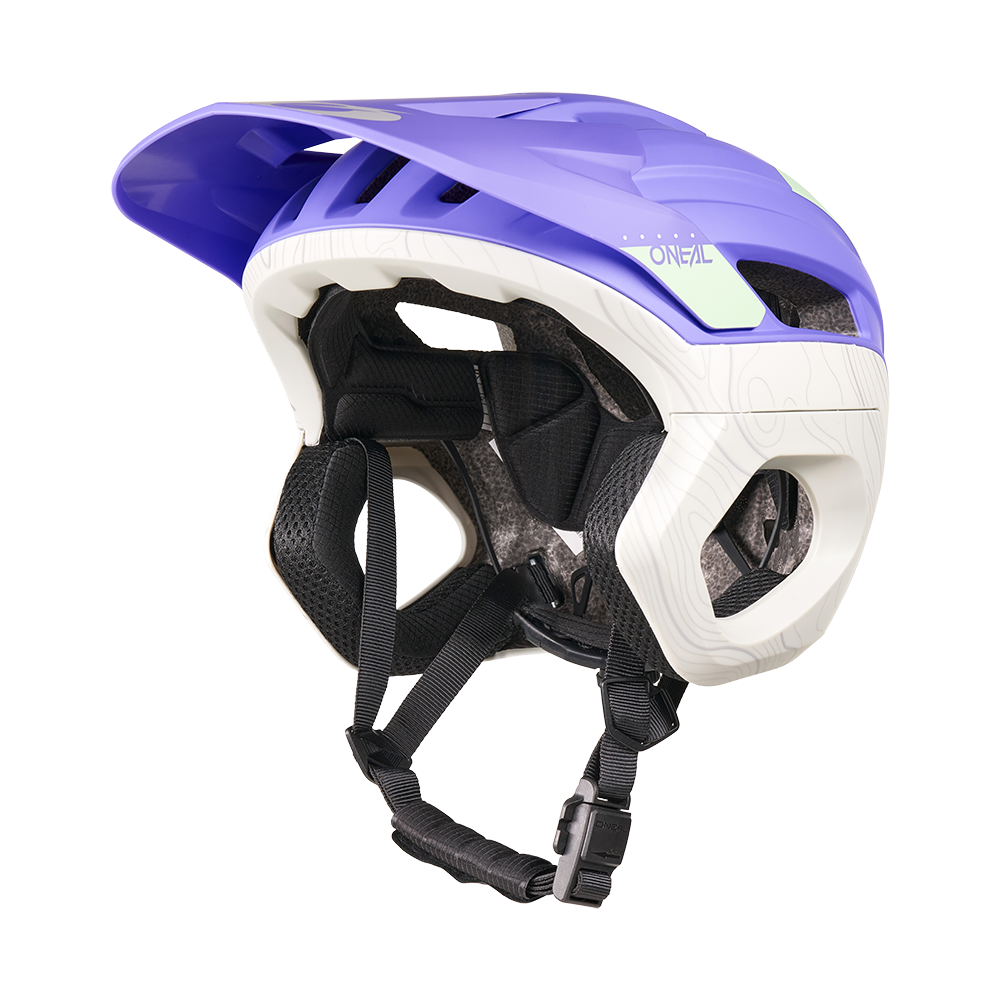 Kask MTB O'NEAL TRAPPER EVO TOPO Fioletowy