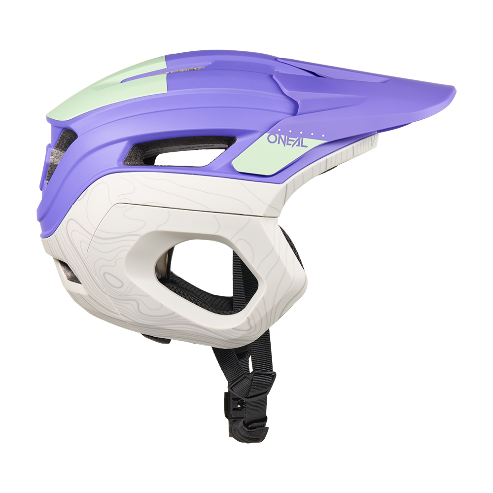 Kask MTB O'NEAL TRAPPER EVO TOPO Fioletowy