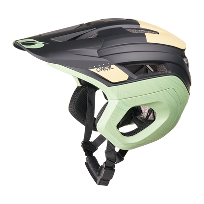 MTB šalmas O'NEAL TRAPPER EVO TOPO Juoda / smėlinė / mėta