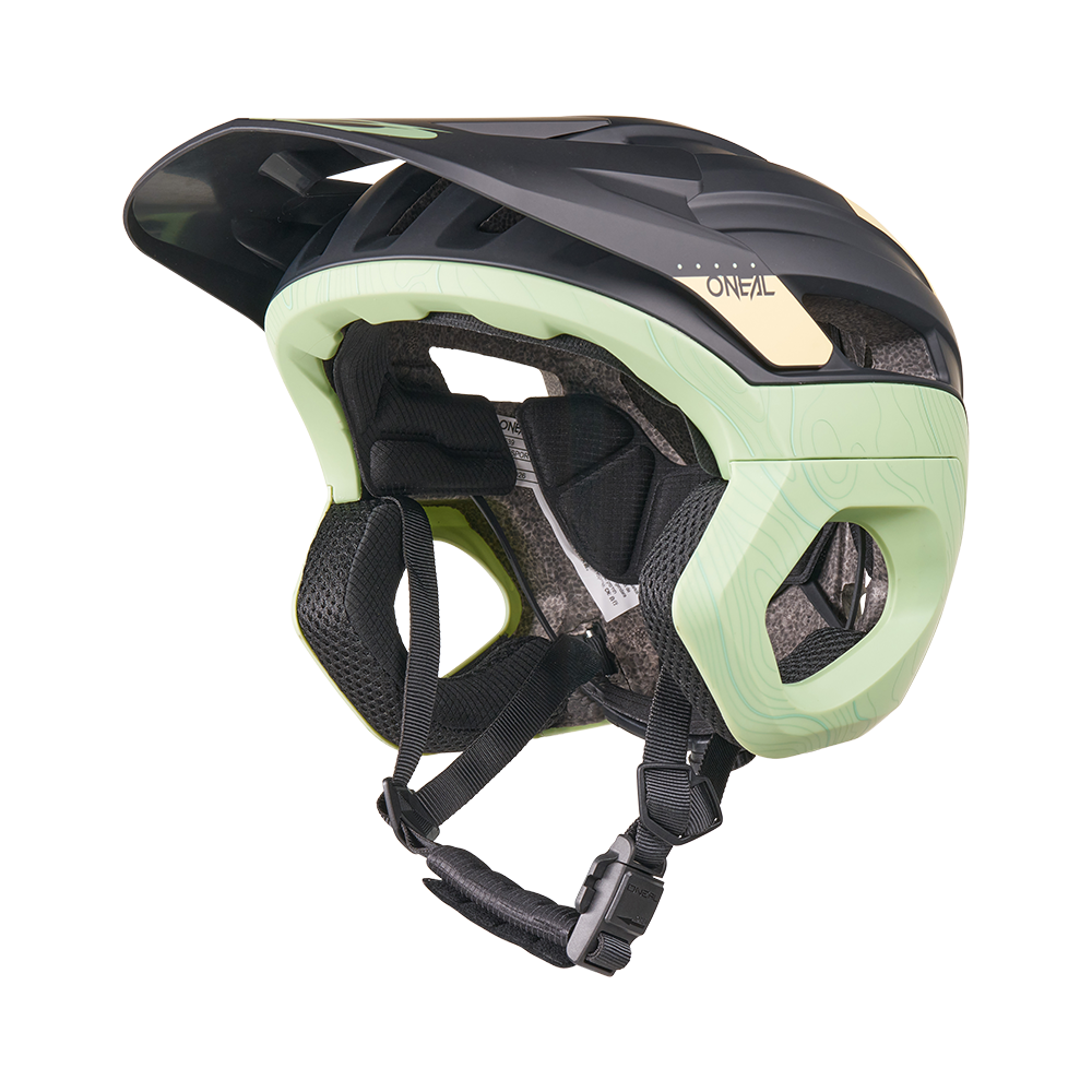 Κράνος MTB O'NEAL TRAPPER EVO TOPO Μαύρο/Sand/Mint