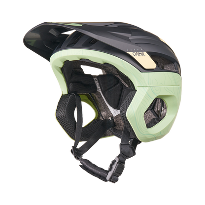 MTB šalmas O'NEAL TRAPPER EVO TOPO Juoda / smėlinė / mėta