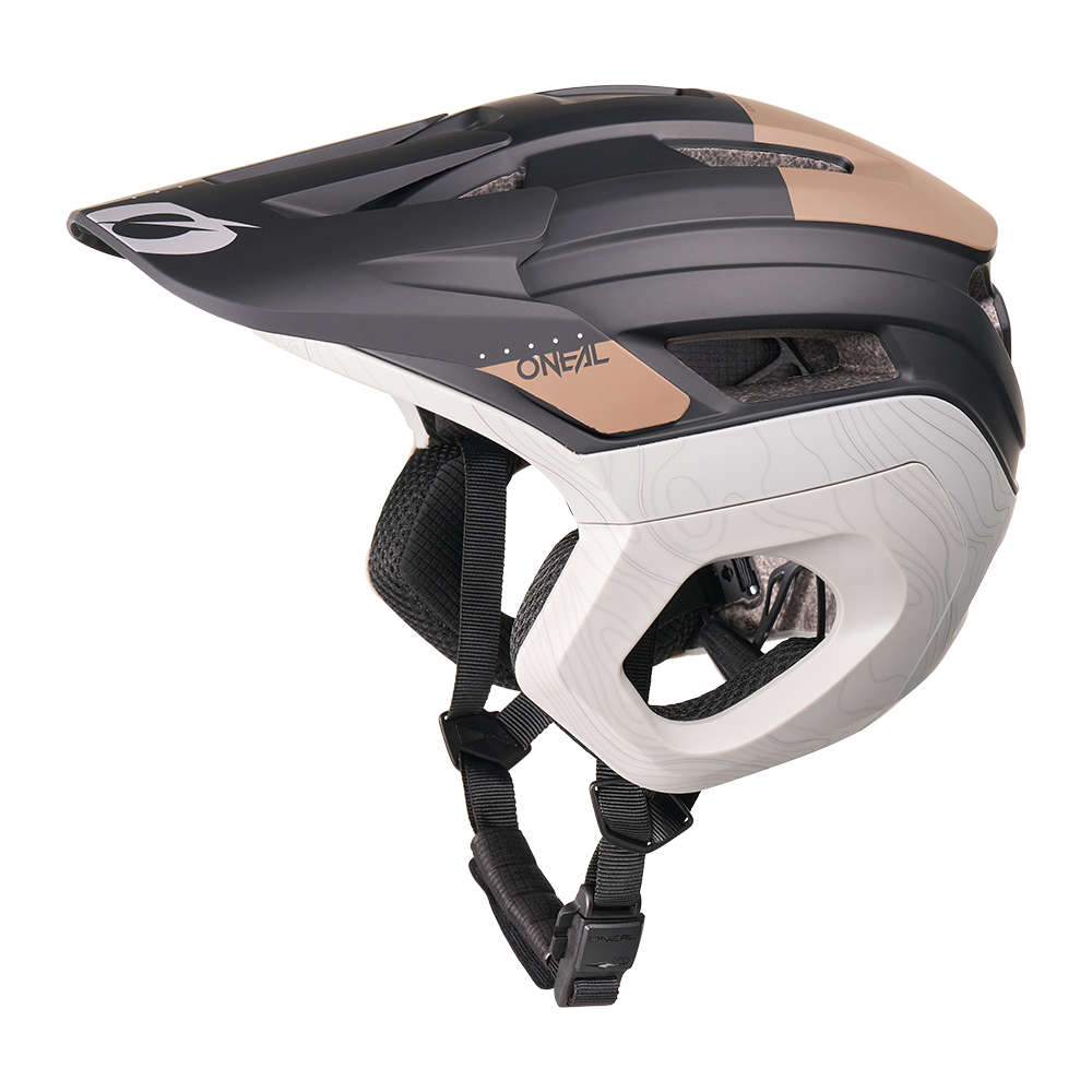 O'NEAL TRAPPER EVO SOLID MTB Helmet Black/Brown/Grey