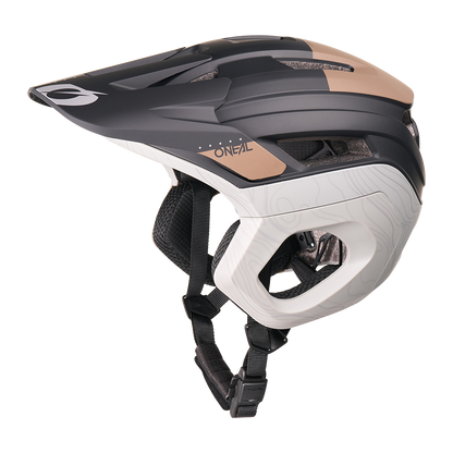 Cască MTB O'NEAL TRAPPER EVO SOLID Negru/Maro/Gri