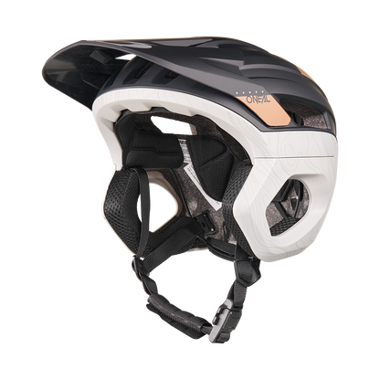 Cască MTB O'NEAL TRAPPER EVO SOLID Negru/Maro/Gri